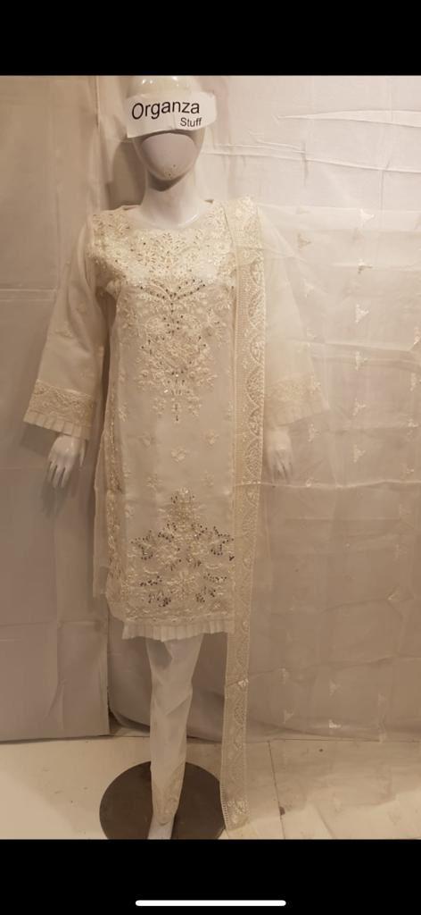 White Organza by Aura