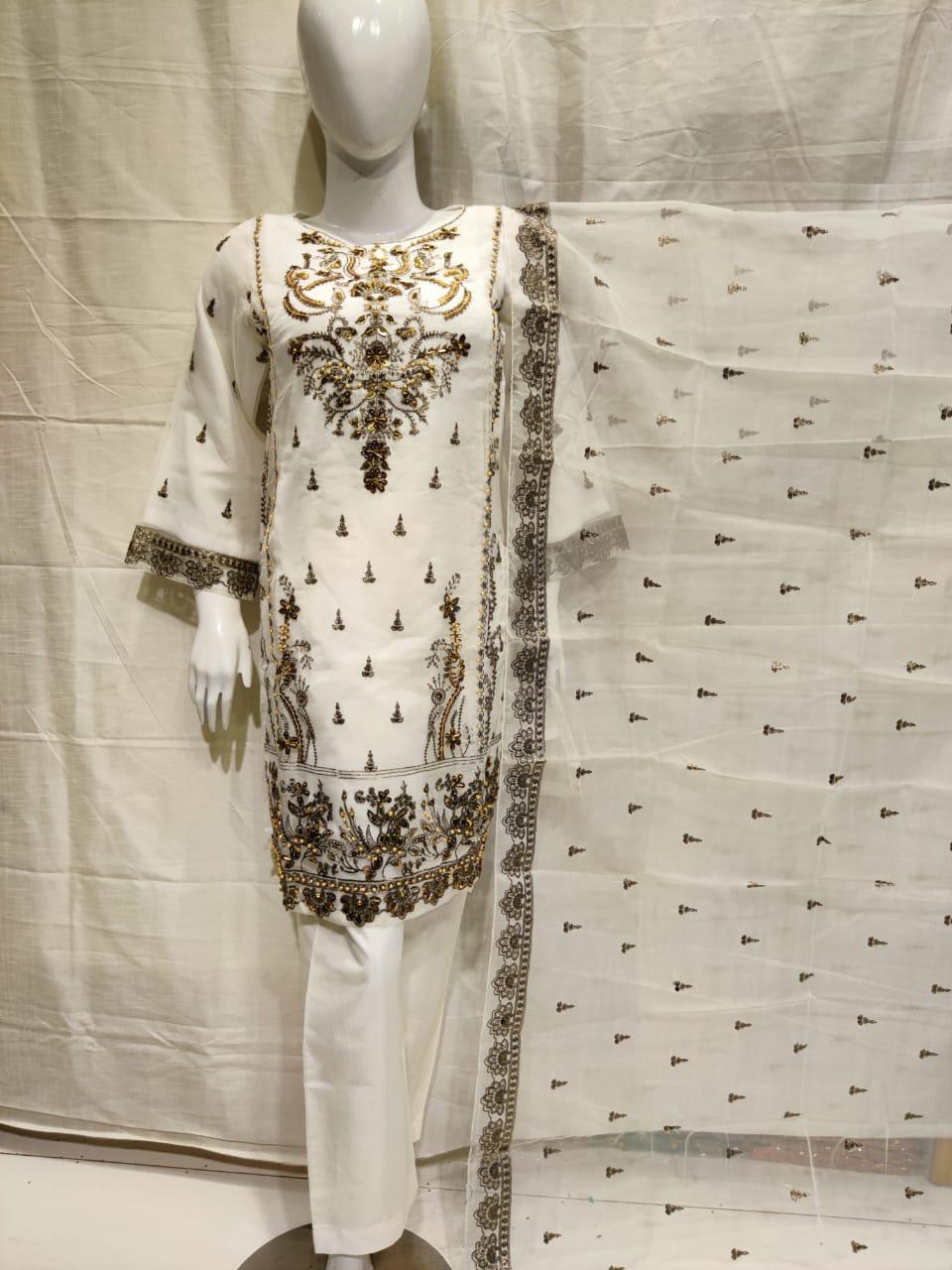 White Organza by Aura