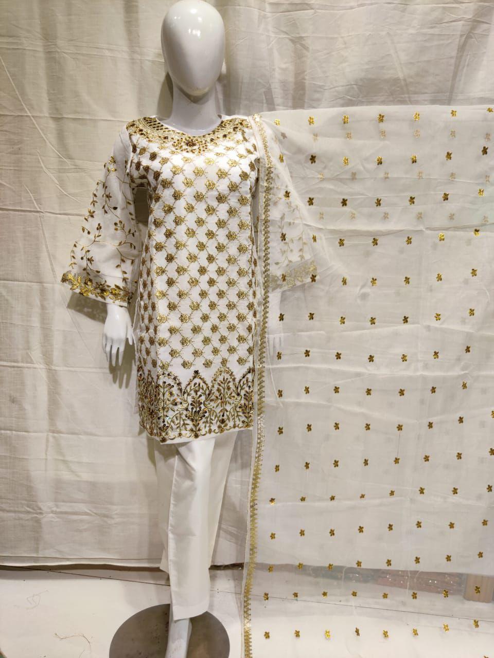 White Organza by Aura